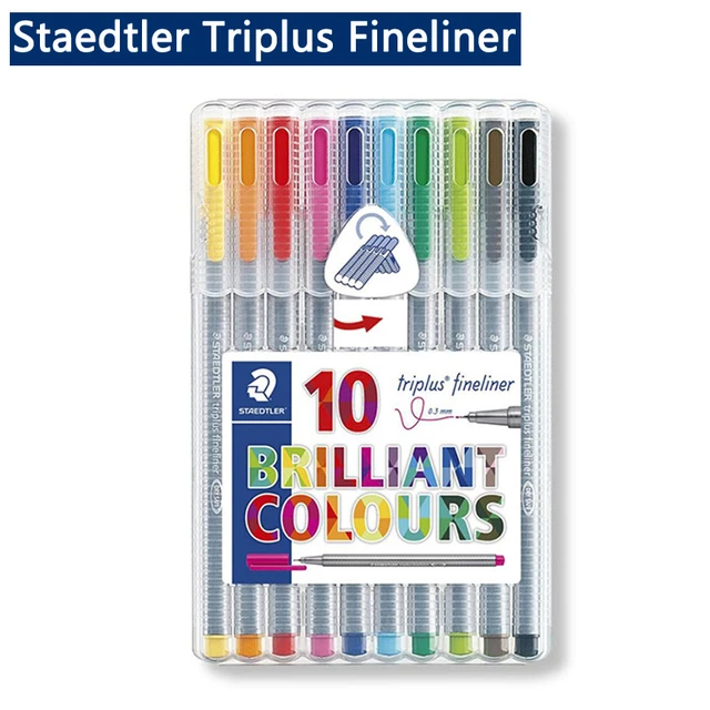 Rotulador Staedtler Triplus Fineliner 334 pack de 24+6 Punta Fina