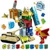 10Pcs Creative Transformation Number Robot Assembling Educational Blocks Action Figure Number Robot Deformation Robot Toy ► Photo 2/4