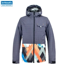Бренд лыжная куртка Для мужчин Водонепроницаемый теплые зимние куртки ветрозащитная спортивная одежда Лыжный Спорт Пальто Сноубординг Костюмы