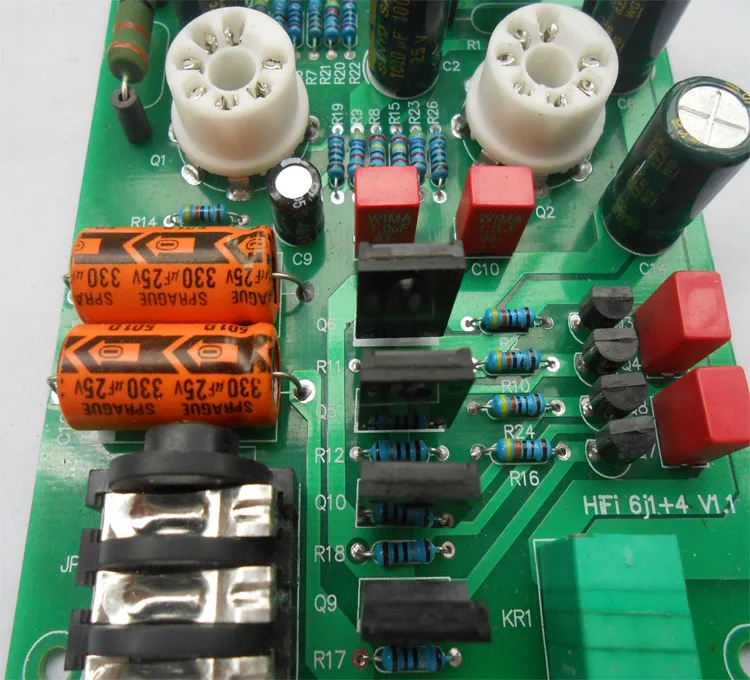 TIANCOOLKEI R-6J1 6J1 Headphone Power amplifier, 2SC5171 and 2SA1930 power pair tube ,class a Vacuum tube headphone amplifier TIANCOOLKEI R-6J1 6J1 Headphone Power amplifier, 2SC5171 and 2SA1930 power pair tube ,class a Vacuum tube headphone amplifier
