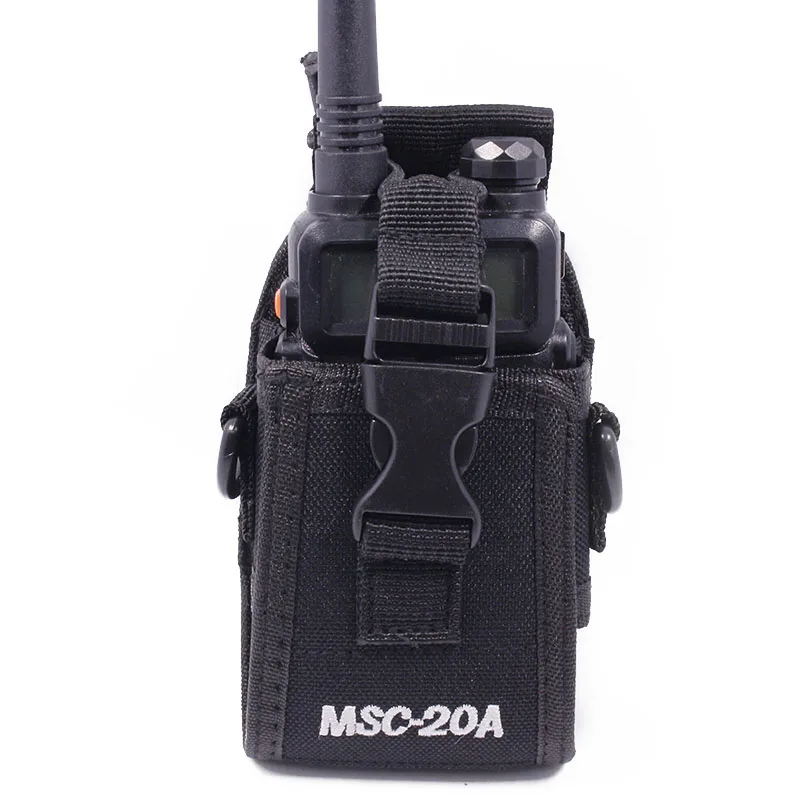 MSC-20A нейлоновая многофункциональная сумка-Кобура чехол для переноски Baofeng Радио UV-5R серии UV-82 888S TYT Walkie Talkie