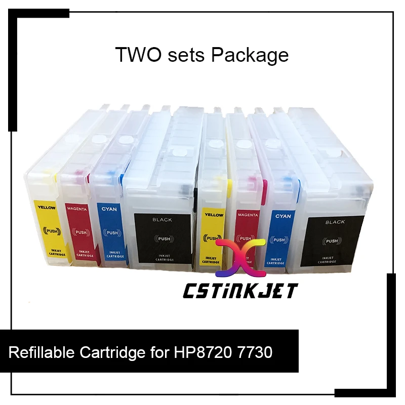 

Free DHL delivery,CSTINKJET 2 set ink cartridge for HP954 with ARC chip for for HP OfficeJet 7740 8710 7720 8210 8710 8720 8730