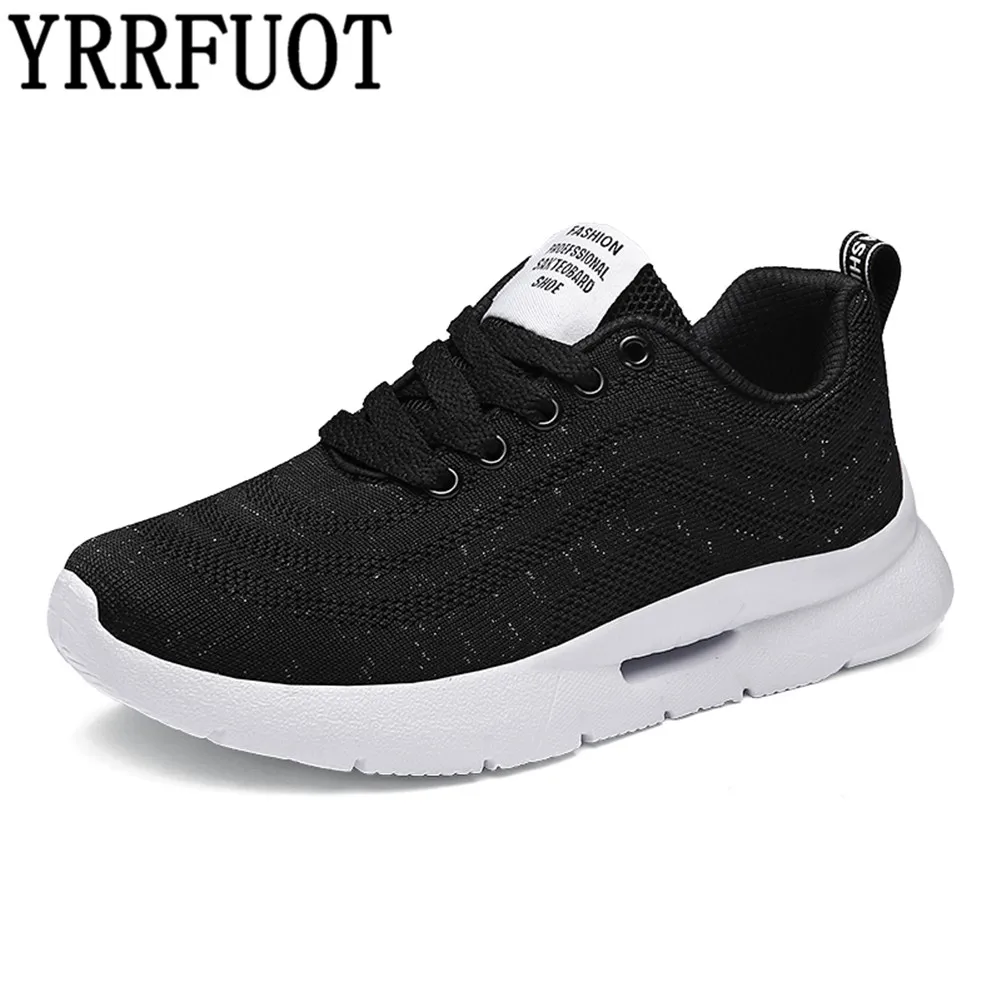 Модные женские кроссовки YRRFUOT простая мягкая обувь для отдыха весна 2019 дышащая