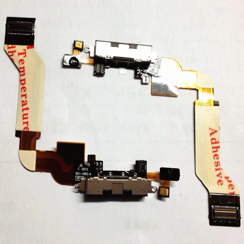 1 шт. мощность шлейф Для iPhone 4S 4GS USB Dock connector зарядного устройства зарядки порт flex