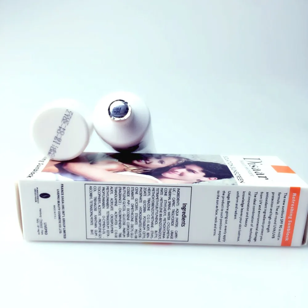 

Hyaluronic Acid Moisturizing Face Cream Improve Dry Skin Anti Wrinkle Anti Aging Collagen Whitening Isolation Sunscreen 80g