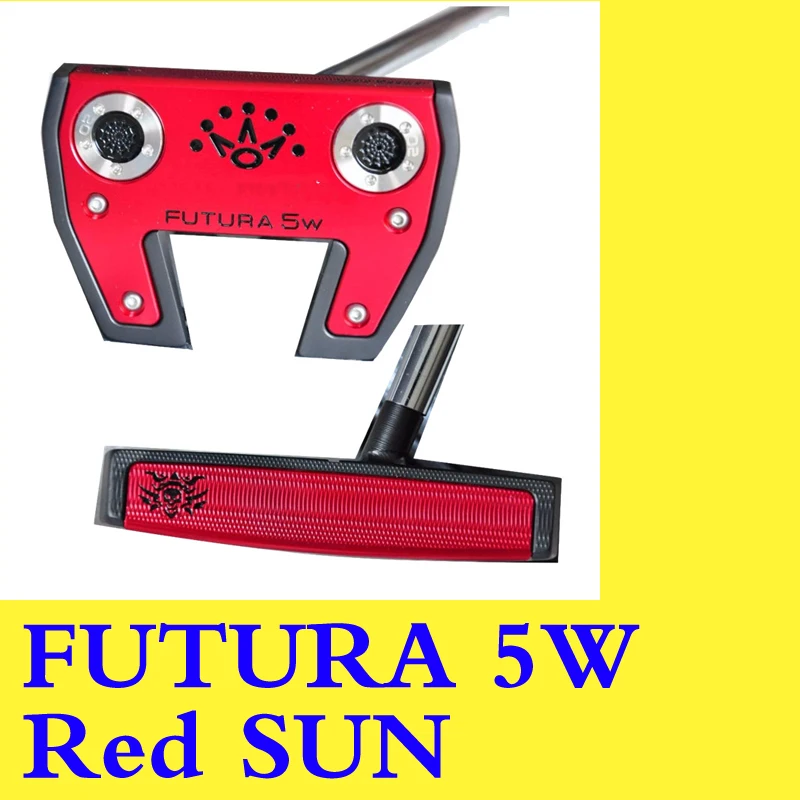 

FUTURA 5W Black Red SUN Edition Golf Putter Golf Clubs 33/34/35 inch Steel shaft with HeadCover