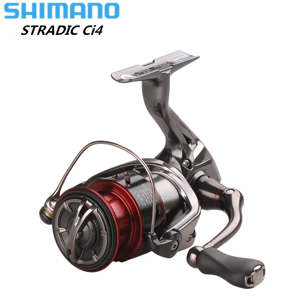 Beste Originele Shimano STRADIC CI4 + 1000HG 2500HG C3000HG 6.0 1 Hagane Gear X Schip Saltwater Spinning Visserij reel Saltwater Karper Reel