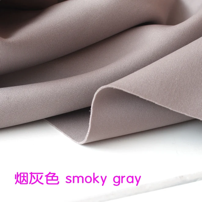 Spandex Fabric Gray Knitted Fabric 