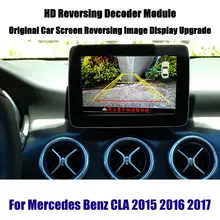 Liandlee для Mercedes Benz CLA Реверсивный декодекодер коробка задняя парковочная камера изображение автомобиля экран обновление дисплей обновление