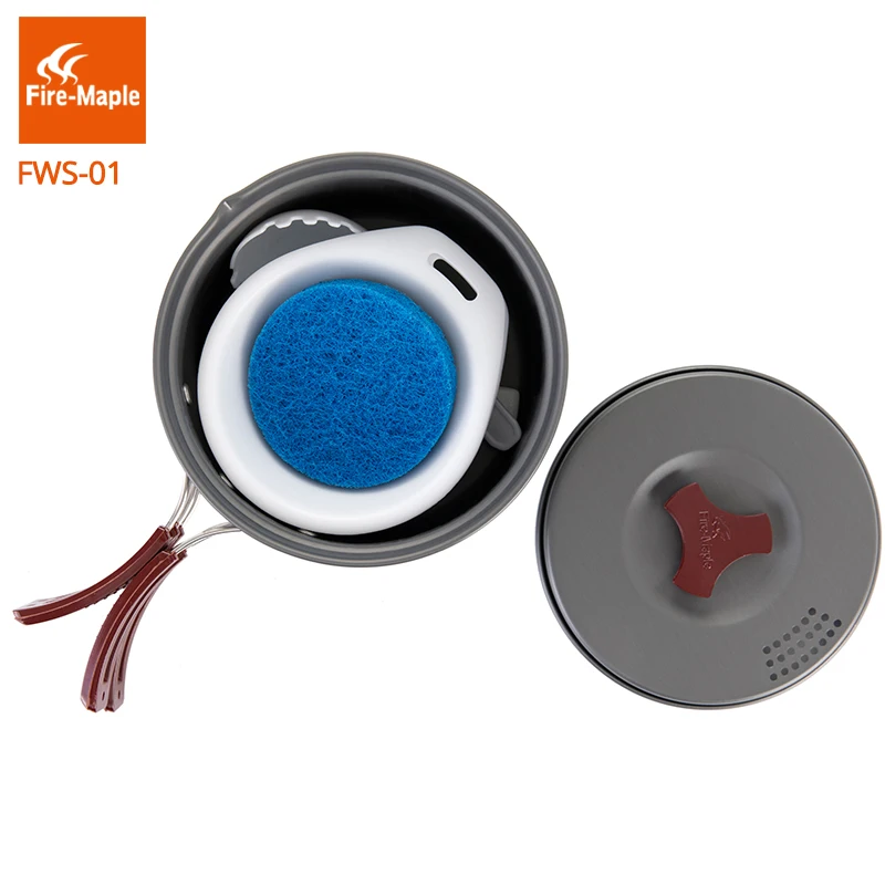 Fuego de arce 1-2 personas Cocina de cozinha sartén de Picnic con Panelas FWS-01 Camping al aire libre de la Cocina utensilios de cocina
