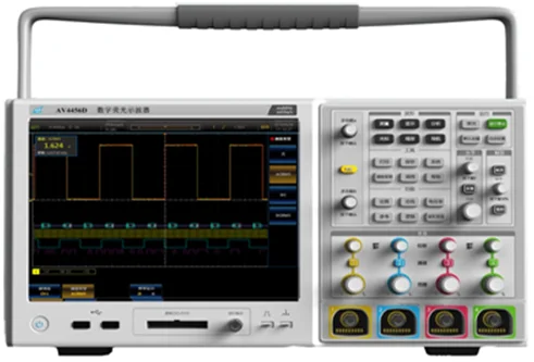 AV4456D 4 канальный цифровой осциллограф светомассы 500 МГц 5GSa/s|Осциллографы| |