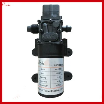 

New DC 12V 60W 4.5L/min 100PSI High Pressure Diaphragm Pump Car Washing Washer Garden Watering Mist Spraying Pump