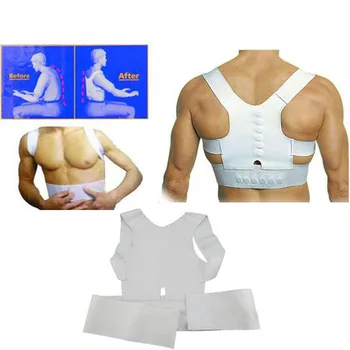 

Elastic Adjustable Belt Back Brace Vest Shoulder Posture Corrector Support Belt Women Men Orthopedic Shoulder Corset Pain Relief