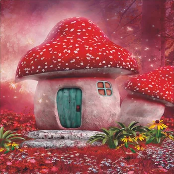 

Fairy tale theme Vinyl Custom Photography Backdrop Prop Photo Studio Backgrounds 9005