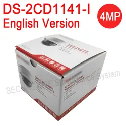 В наличии английская версия DS-2CD1141-I заменить DS-2CD2145F-IS DS-2CD2145F-IWS 4MP Сетевая купольная ip-камера видеонаблюдения POE IP67