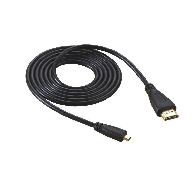 

3m 5m Micro HDMI Male to HDMI male Cable black color for camera & tablet