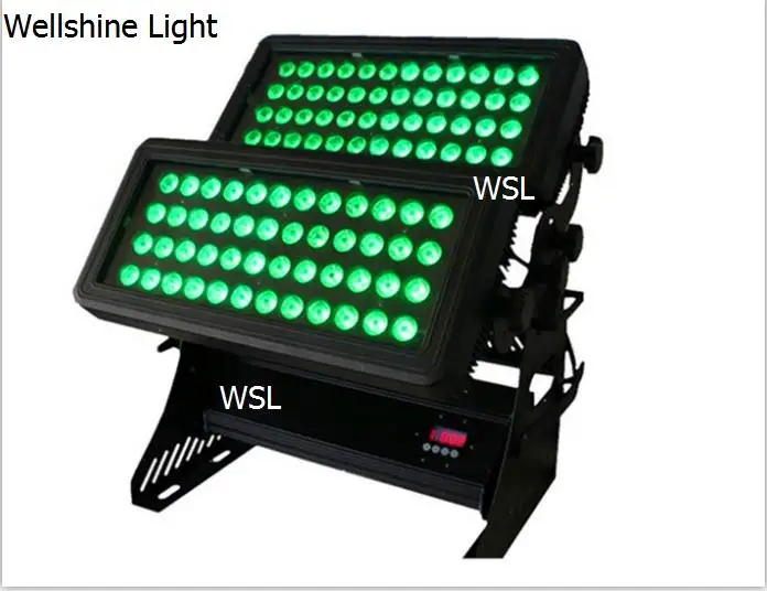 Водонепроницаемая ledwall мойка с корпусом 96x10 Вт 4 в 1|city color led|led city colorled in 1 |