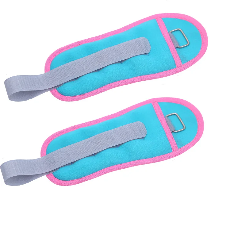 

0.5kg/pair Adjustable Ankle Wrist Iron Sand Bag Weights Straps Strength For Training Exercise GYM Running SandBag