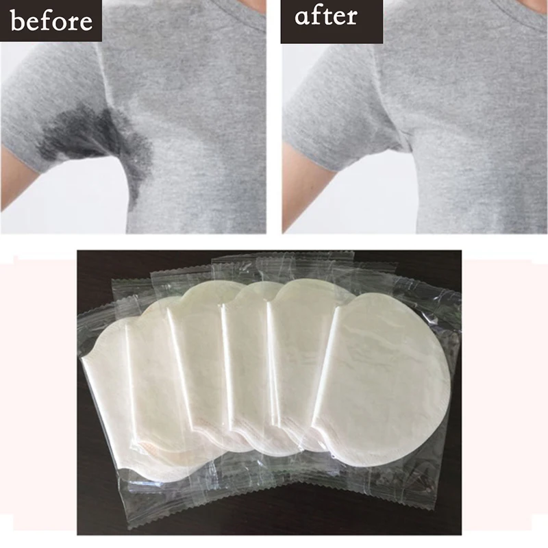

10pcs/30pcs/50pcs Underarm Sweat Pads Disposable Anti Sweat Deodorant Antiperspirant Stickers For Underarm Dress Clothing Gasket