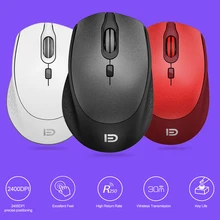 2,4G Беспроводная портативная Мобильная мышь Регулируемая 2400 dpi оптическая офисная Беспроводная игровая мышь 3 кнопки для ПК ноутбук Настольный Mac