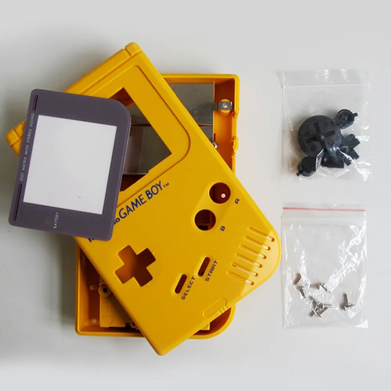 Applicable To The Gameboy Game Boy Original Game Console Shell Simple Installation GB Console Shell W Screen W / Screw