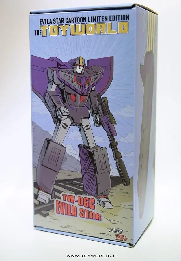 New ToyWorld TF TW-06C Evila Star Astrotrain,In Stock!