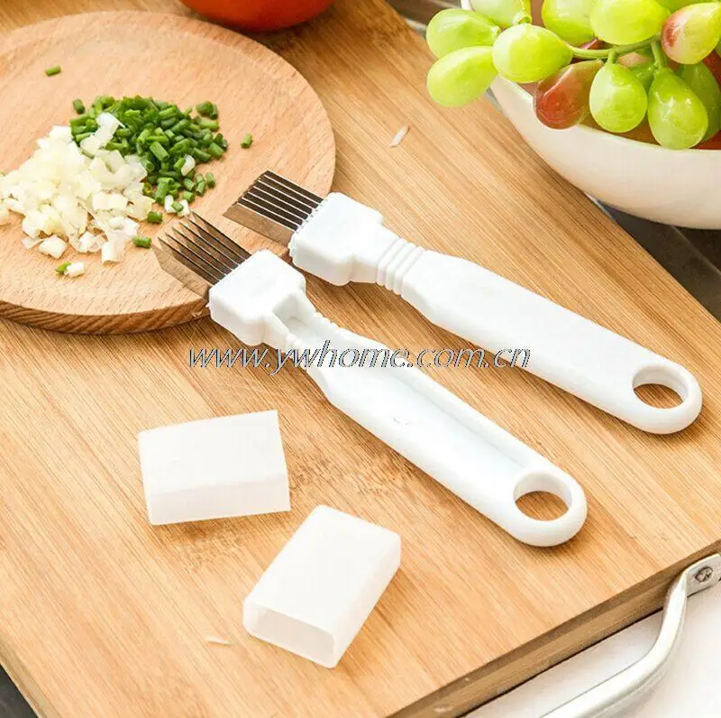1 pcs Stainless Steel Green Onions Cutter Green Spring Onion Slicer Device Vegetable Shredder
