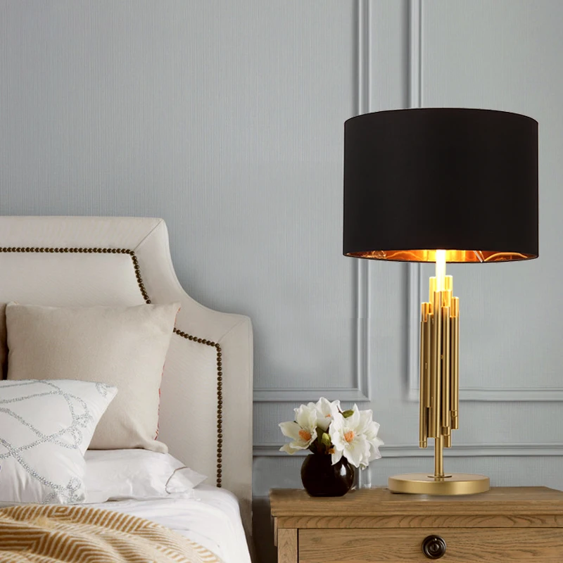 

Modern Iron Table Lamp Loft Decor LED Nordic Dining Room Living Room Desk Lamp Showroom Bedroom Bedside Table Light Reading Cafe