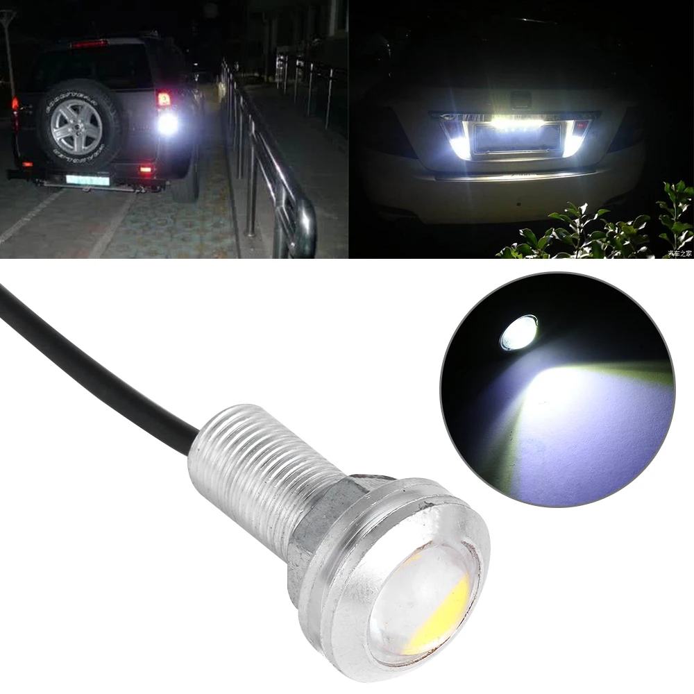 

1PC 18MM Car Led Eagle Eye DRL Daytime Running LED Lights 12v Backup Reversing Parking Camera Signal Cars Bulb lamps