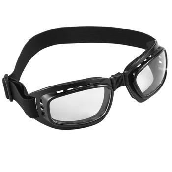 

Foldable Vintage Motorcycle Glasses Windproof Goggles Ski Snowboard Glasses Off Road Racing Eyewear Dustproof Goggles