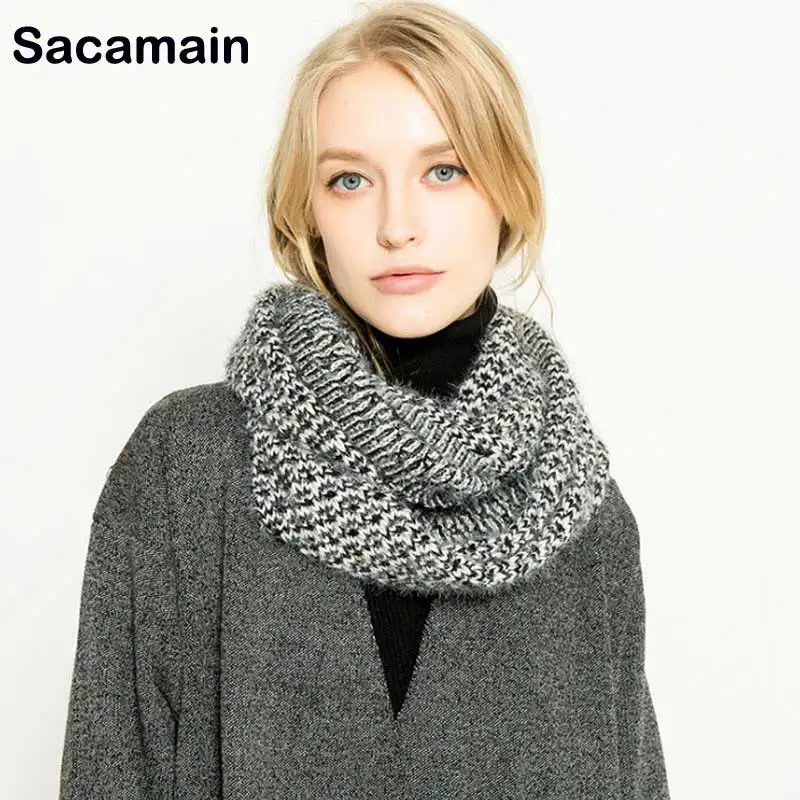Scarf With Sleeves Comfortable Solid Color Women Scarves Warm Collar