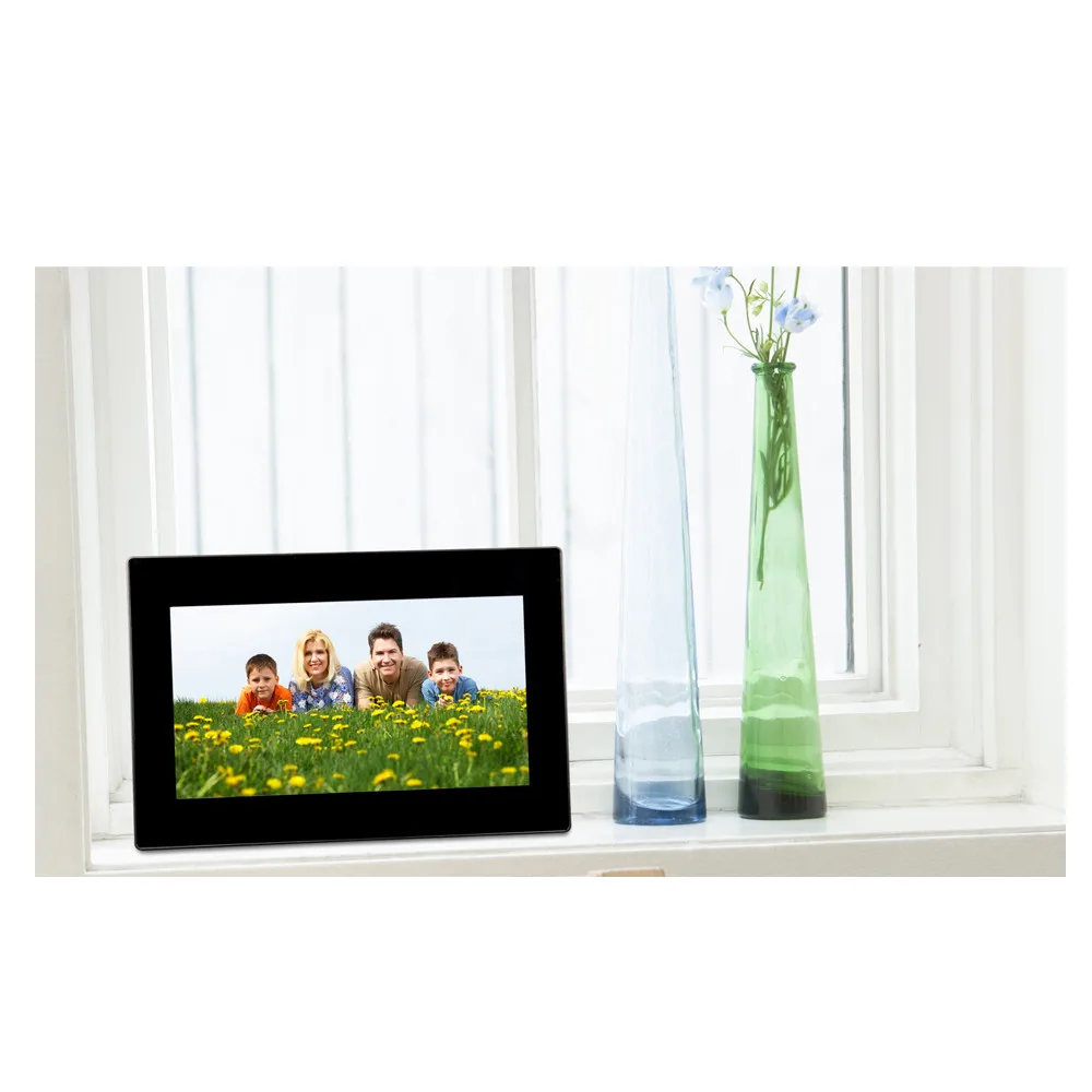 7inch HD LCD Digital Photo Frame Built in Stereo Speakers with Alarm