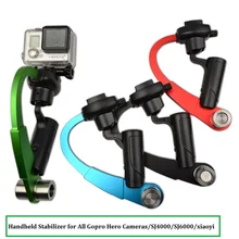 Lightdow мини Алюминий Ручной Стабилизатор штатив «стедикам» для экшн-Камеры Gopro Hero 6/5/4/3 SJ4000/SJ6000/XiaoYi/Soocoo/Экшн-камера Eken для спортивных камер Gopro