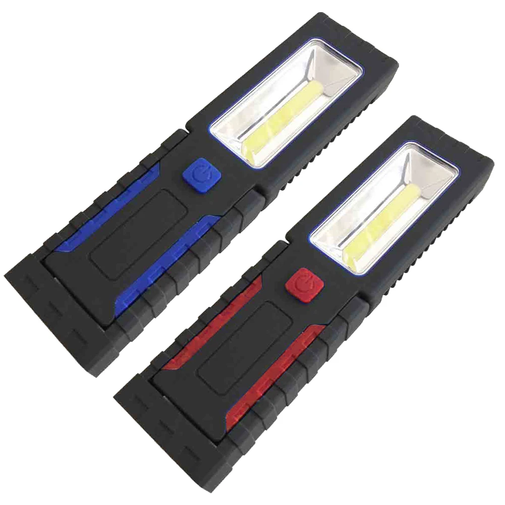 

LED Flashlights Work Light Lamp Torches lanterna with Magnet & Standing Rotating Hanging Hook for Outdoors portable
