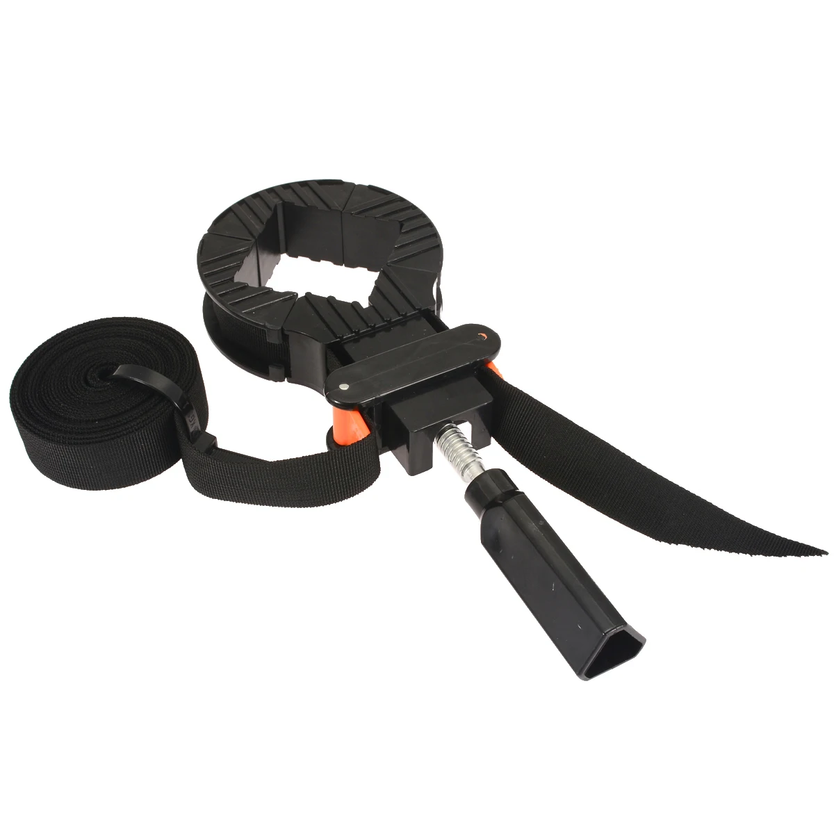Multifunction Strap Clamp 4 Jaws Quick Adjustable Band Corners Clamp Polygonal Clip for Woodworking Picture Art Craft Decor
