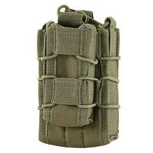Подсумок закрывающийся чехол нейлоновый тактический Molle пистолет Маг для наружного страйкбола боевые военные Охотничьи аксессуары камуфляж