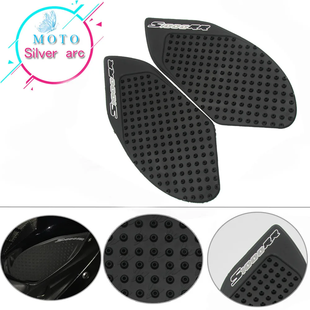 

For BMW S1000R/RR S1000RR 2010-2015 Motorcycle Anti slip Tank Pad 3M Side Gas Knee Grip Traction Pads Protector Stickers Black
