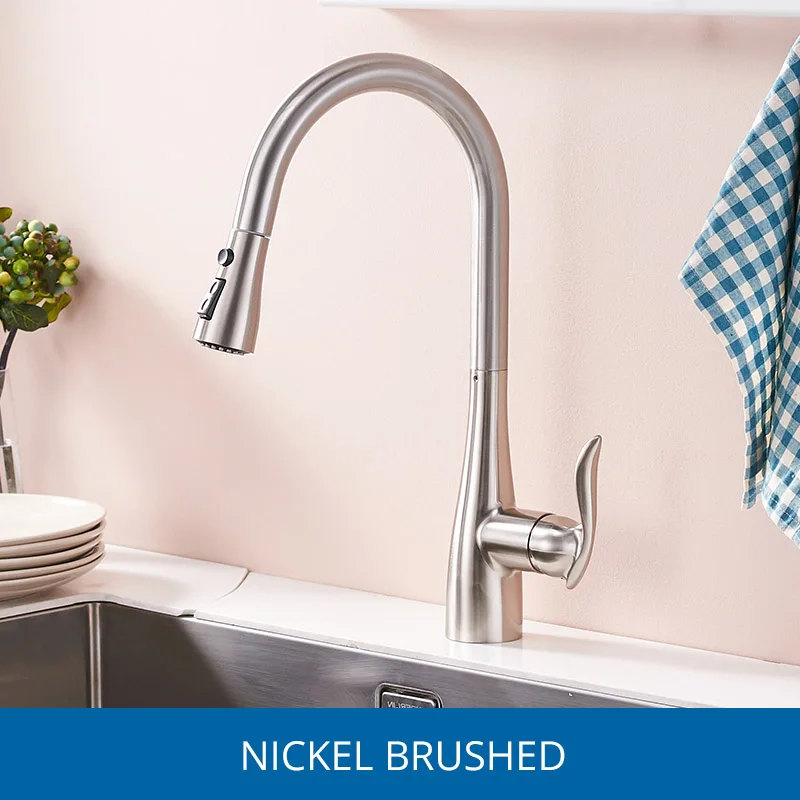 Brushed nickel