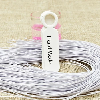 

Cute round Price Tags Hand made Gift tags with string DIY white Paper cards Garment Tags 1000PCS Tags+1000PCS Strings