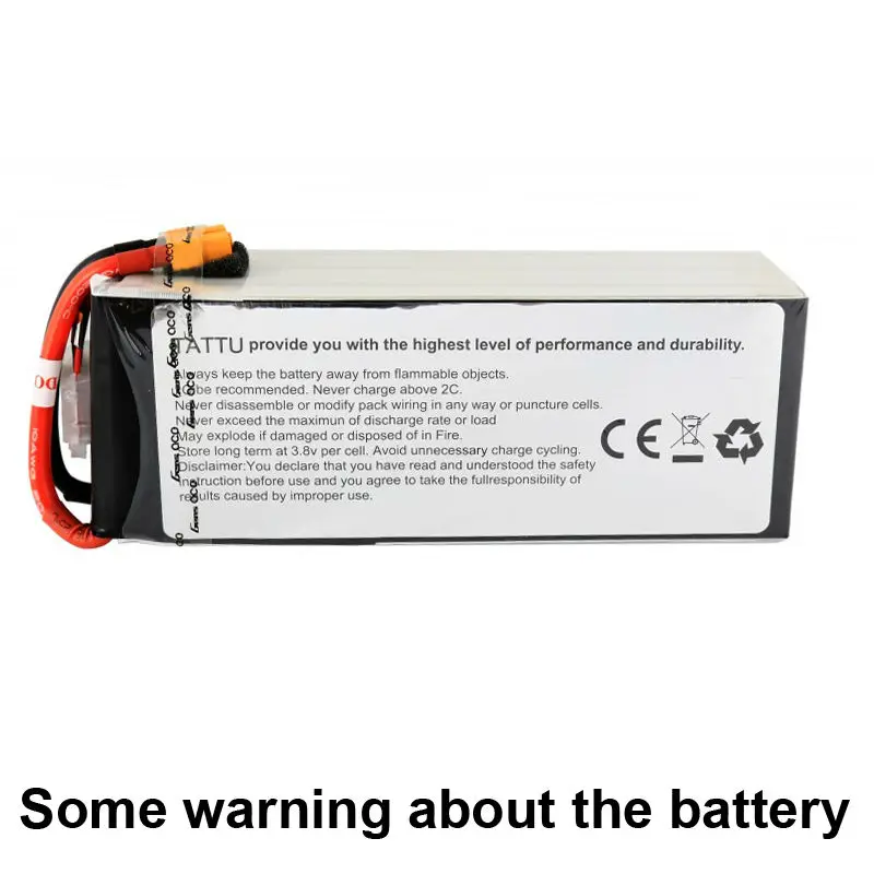 Литий полимерный аккумулятор TATTU 11 1 V 1800mAh Lipo 3S 75C RC батарея с разъемом XT60 батареи