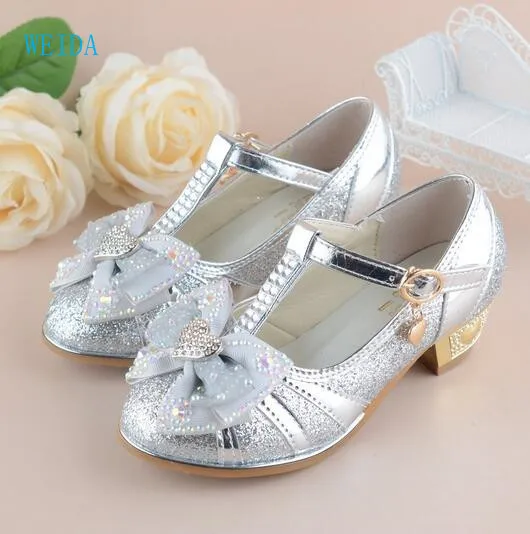 Girls Princess Shoes 2018 New Spring And Summer Children S Wedding