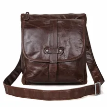 J.M.D Натуральная кожа Мужская сумка-мессенджер винтажная мини-сумка через плечо кошелек для мальчика 7045Q