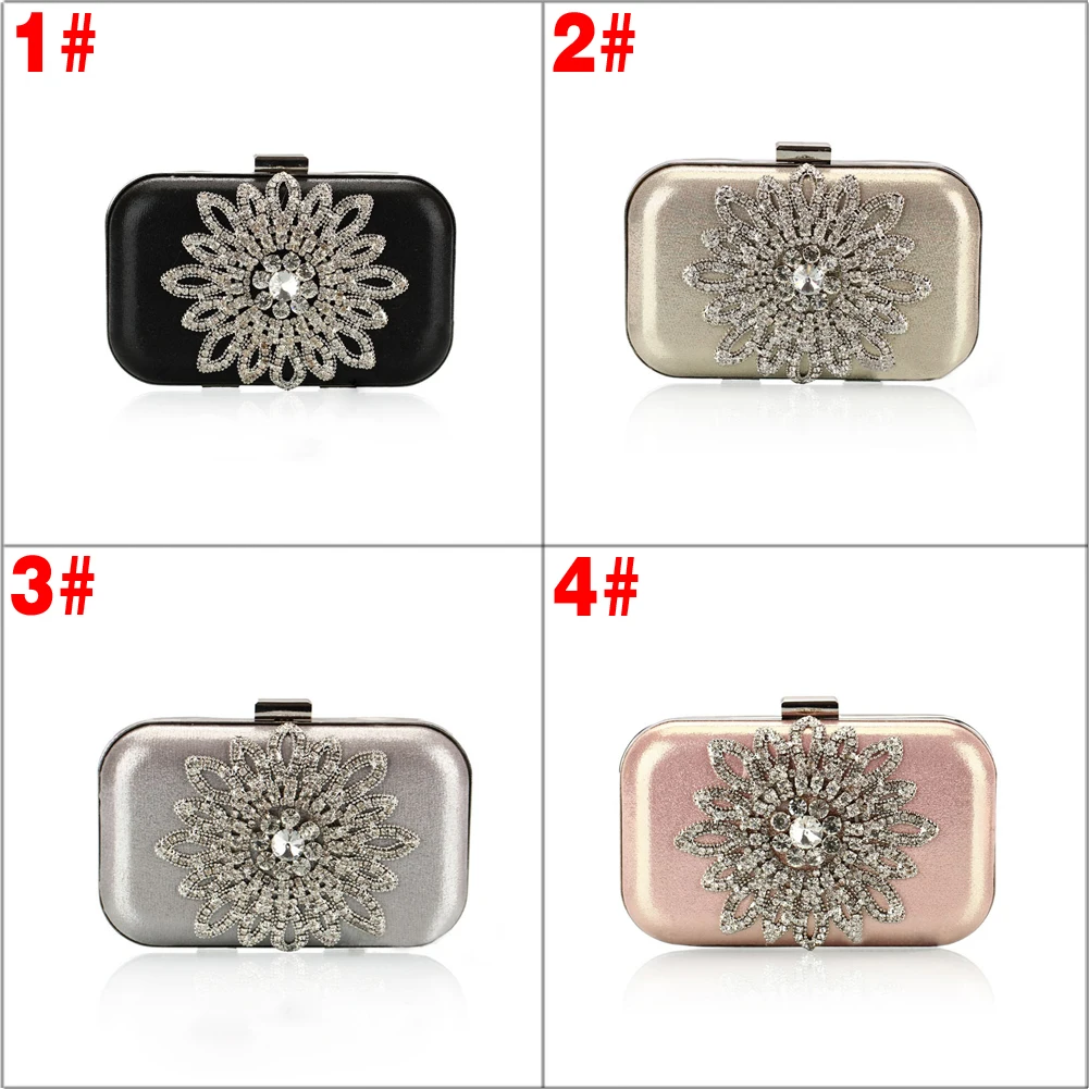 

Fashion Women's Banquet Sunflowers Decoration Evening Purse Bridal Party Clutch Bag Handbag BS88