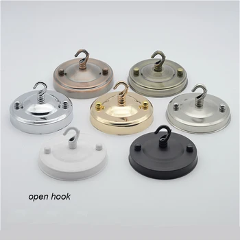

Lamp Base 110mm Diameter Retro Vintage Antique Ceiling Rose Hook Plate Holder Light Bulb Fitting Chandelier Lamp Accessory