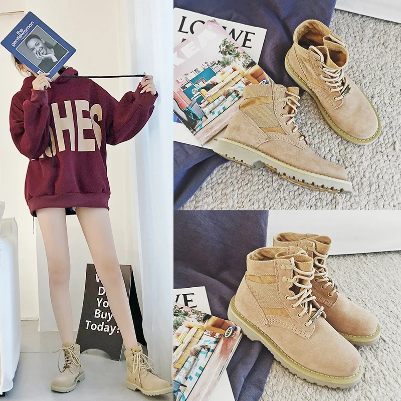 

MYCORON Women Shoes Winter Keep Warm High Quality Snows Boots Women Lace Up Ankle Boots Ladies Winter Women Boots Buty Damskie