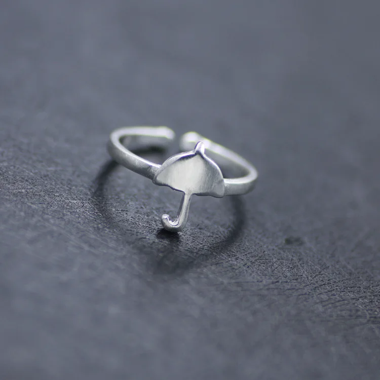 Daisies New Arrivals Pure 925 Sterling Silver Umbrella Rings for Women