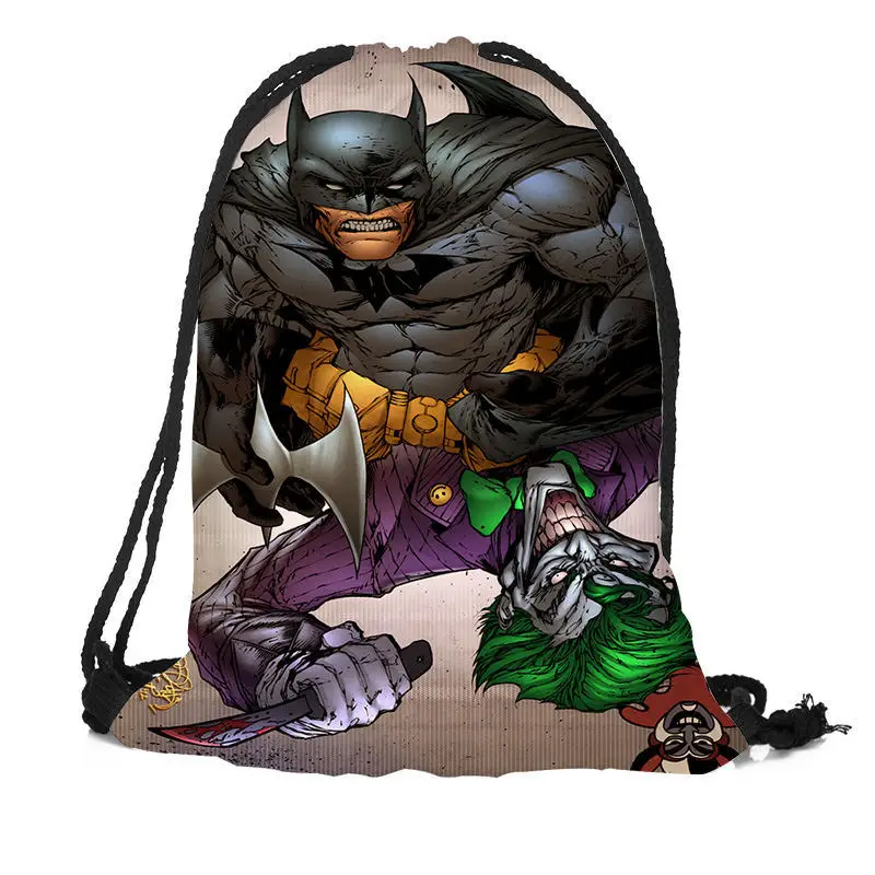 На заказ Джокер рюкзаки для путешествий софтбэк мужские женские сумки на шнурке школьные рюкзаки для девочек - Цвет: 7