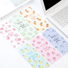 6 шт./упак. сегодня фруктовый день конверт для бумажного письма открытка письмо стационарный хранения бумаги подарок