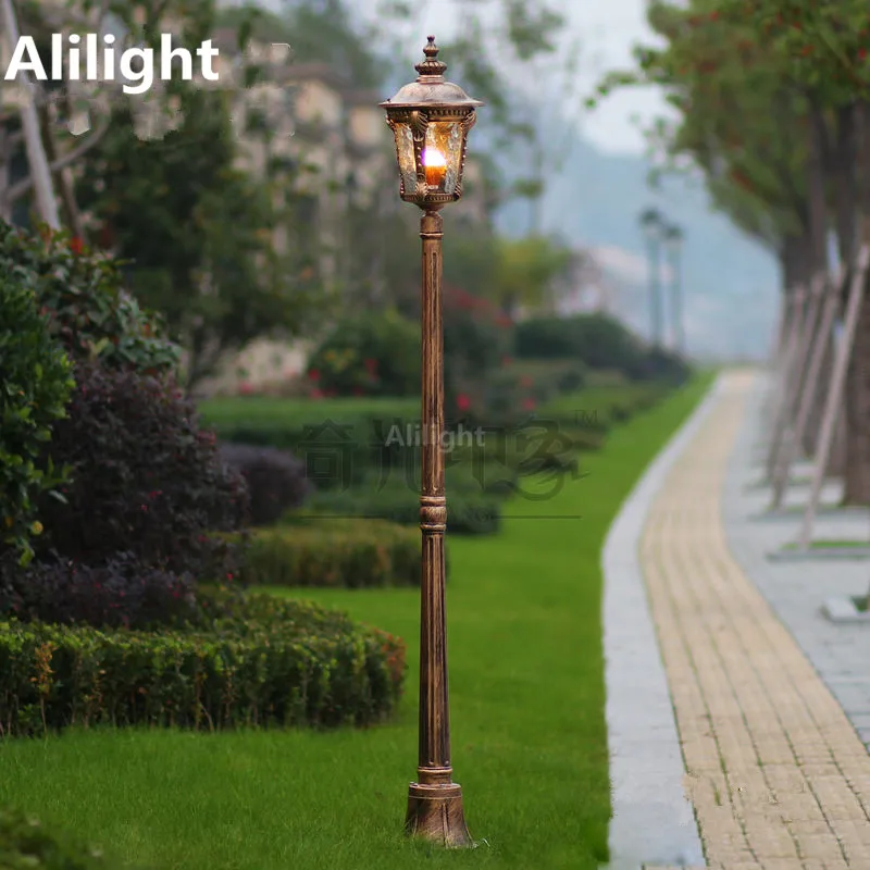 Modern Aluminum Gl Clical Outdoor Lighting Post Garden Lights Modern Aluminum Gl Clical Outdoor Lighting Post Garden Lights Focos Led 220v Exterior Park Road Lamp Landscape Lighitng In