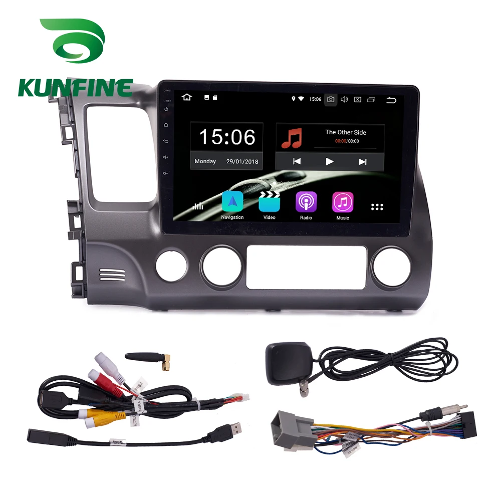 Android Car DVD GPS Navigation Multimedia Player Car Stereo For honda civic 2004-2011 Radio Headunit (1)